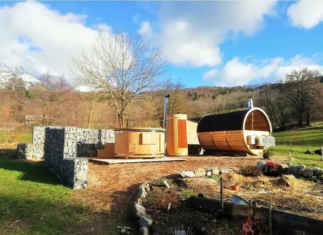 Au-Dela Des Nuages, Maison D'Hotes Insolite & Spa Aubessagne Buitenkant foto