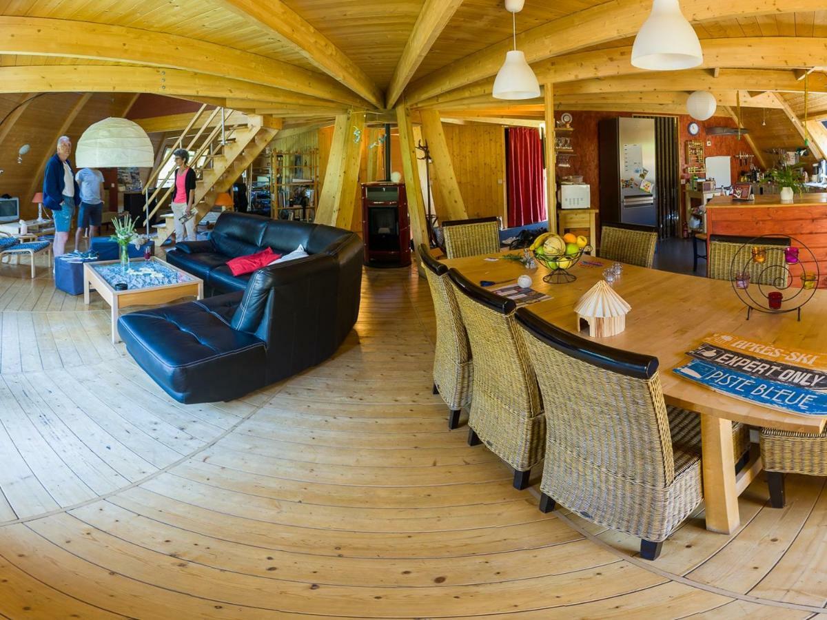 Au-Dela Des Nuages, Maison D'Hotes Insolite & Spa Aubessagne Buitenkant foto
