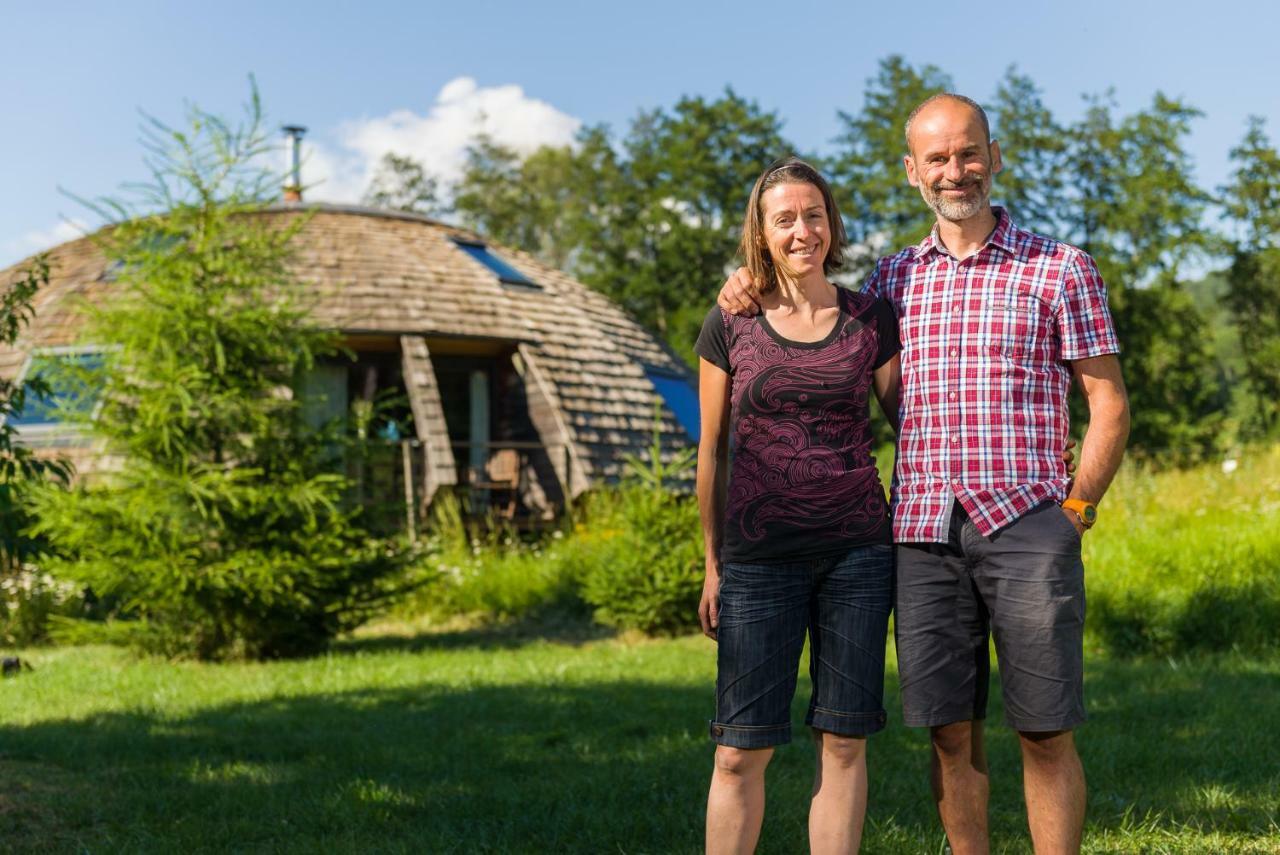 Au-Dela Des Nuages, Maison D'Hotes Insolite & Spa Aubessagne Buitenkant foto